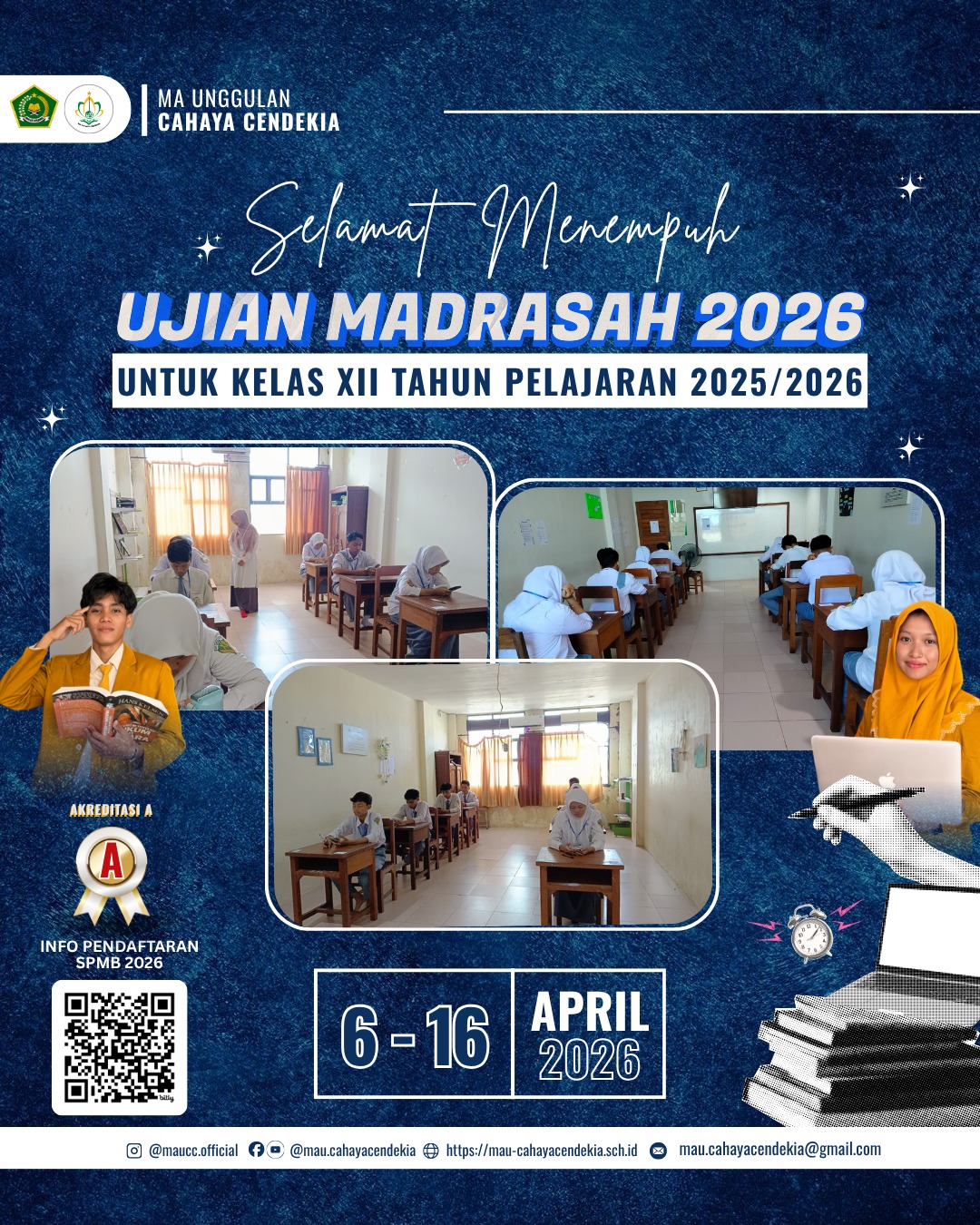 UJIAN MADRASAH - foto 1